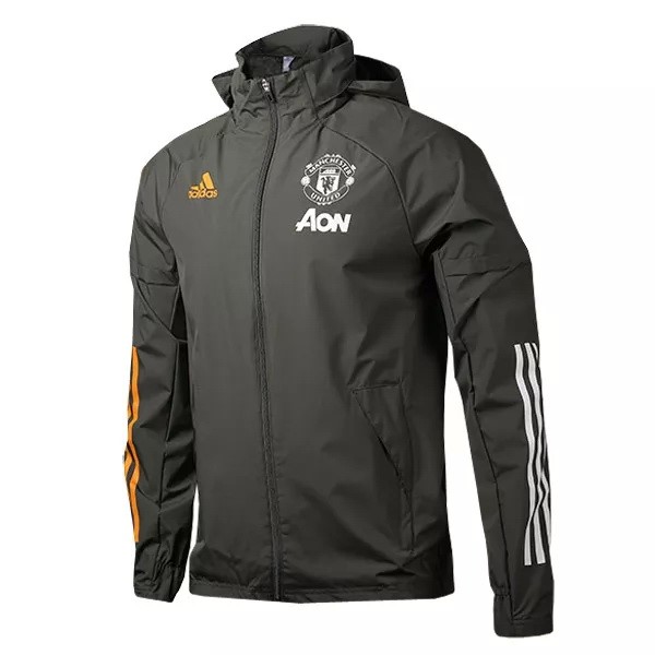 Rompevientos Manchester United 2020/21 Negro